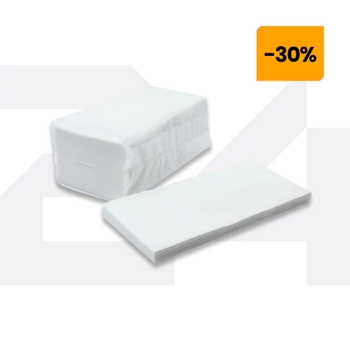 Kéztörlő, 2 rétegű, V hajtogatású, 100 % cellulóz, 150 lap/csomag, 20 csomag/karton