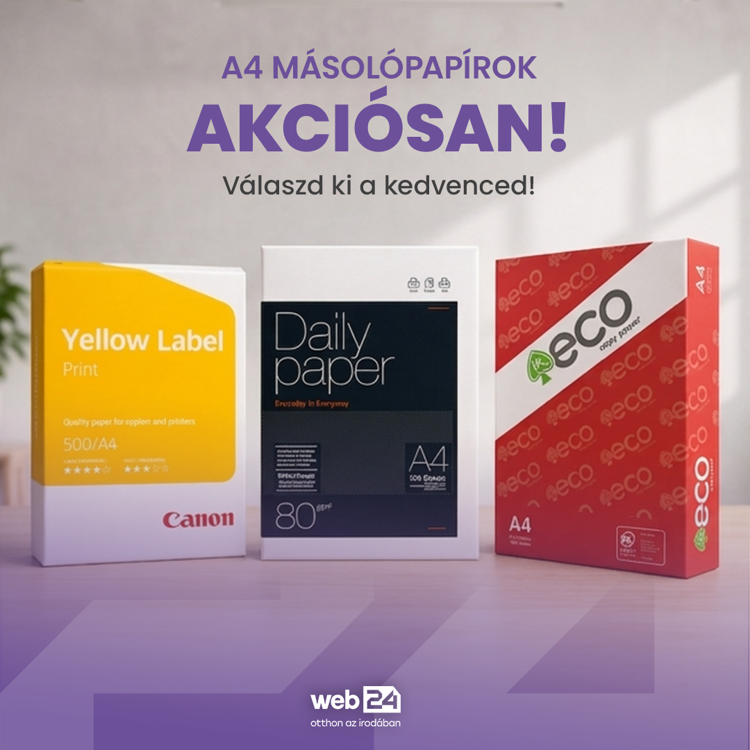 A4 papírok akciósan!