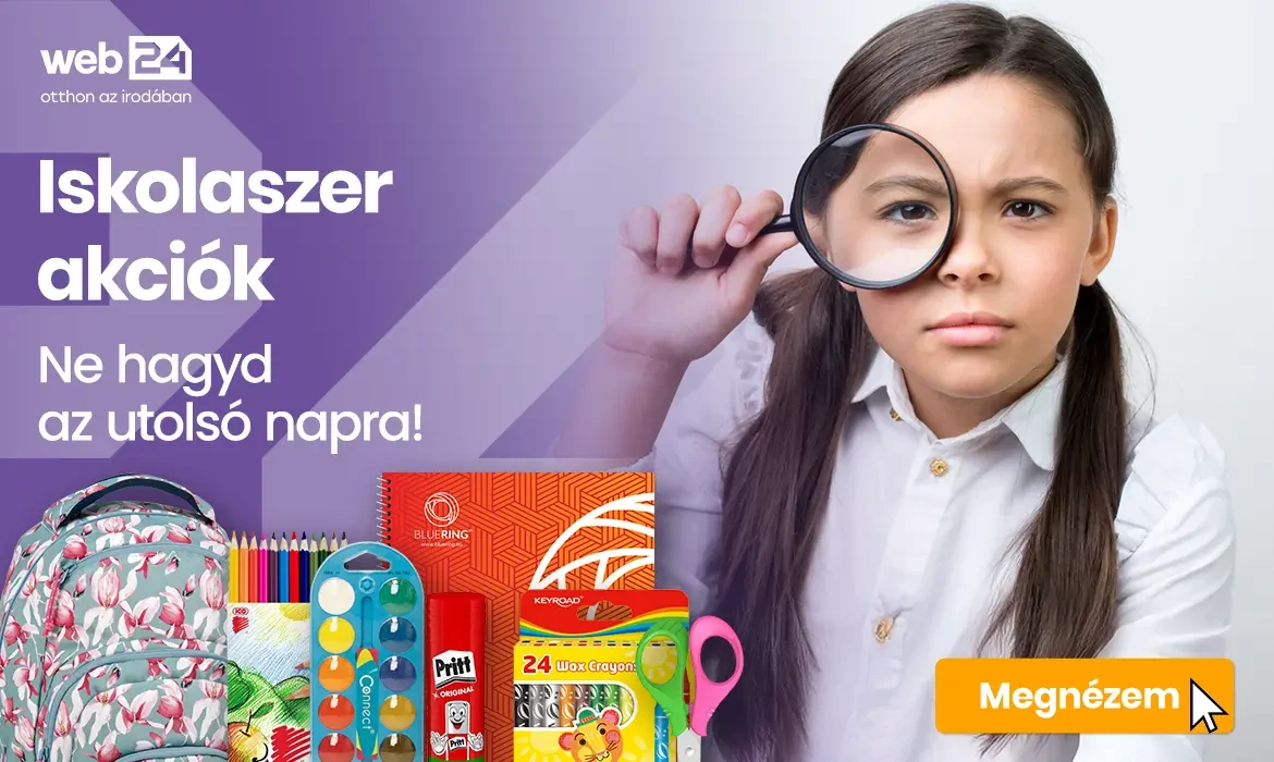 KÉSZÜLJ A SULIKEZDÉSRE KÖNNYEDÉN – MINDEN ISKOLASZER EGY HELYEN, SZUPER ÁRON!