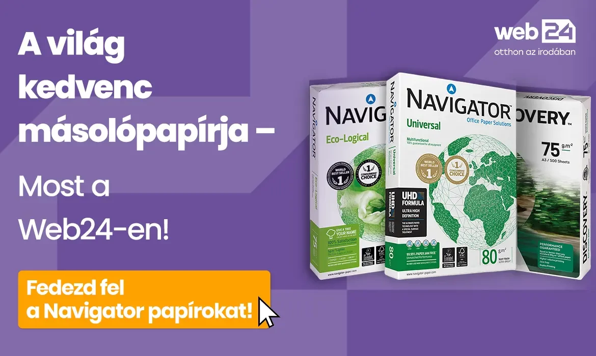 VILÁGSZERTE NÉPSZERŰ PRÉMIUM MÁSOLÓPAPÍR – MOST ELÉRHETŐ A WEB24-EN!