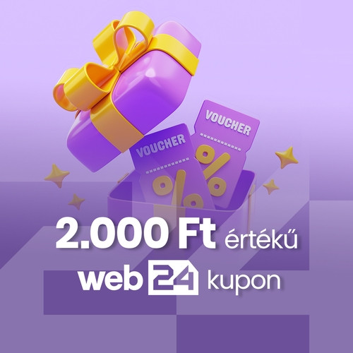 2.000 Ft értékű WEB24 kupon