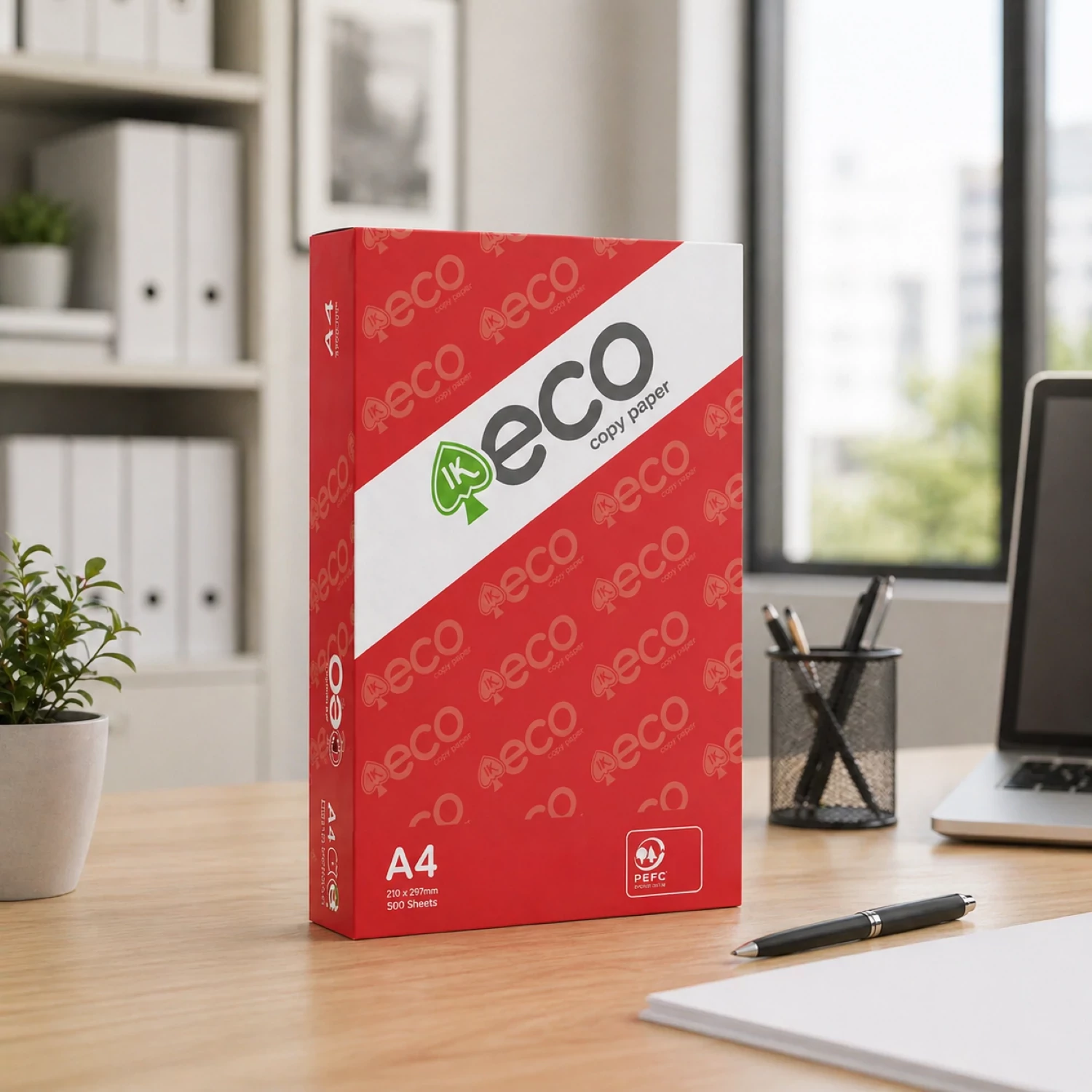 Másolópapír A4, IK ECO COPY PAPER 500ív/csomag