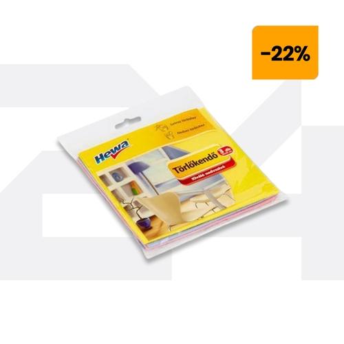 Törlőkendő, általános, 3 db/csomag, Reál/Hewa