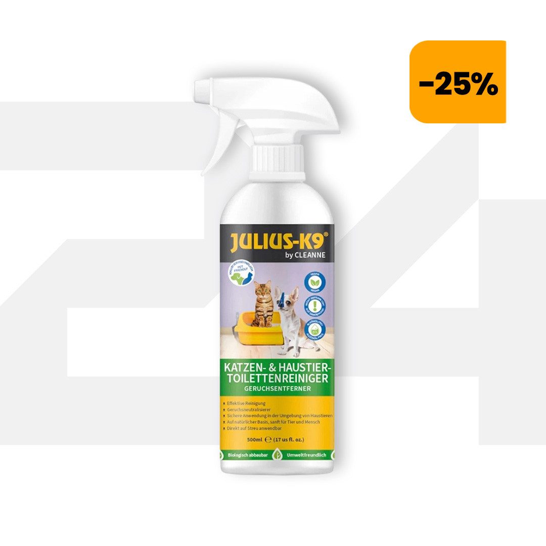 Kisállat alomtisztító szórófejes 500 ml Cleanne Julius-K9