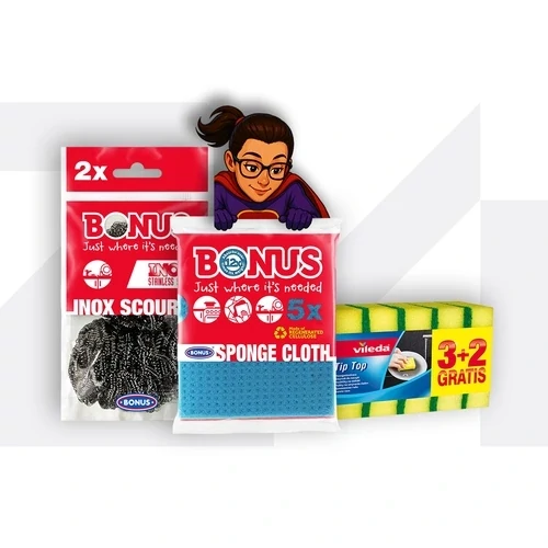 Szivacsok, kendők, súrolók