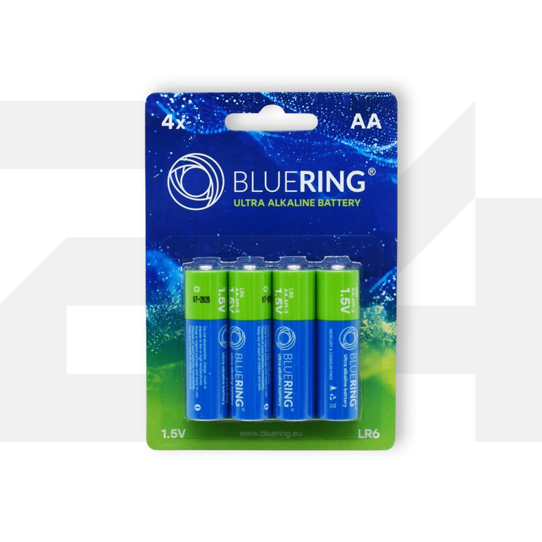 Elem AA ceruza LR6 tartós alkáli 4 db/csomag, Bluering®
