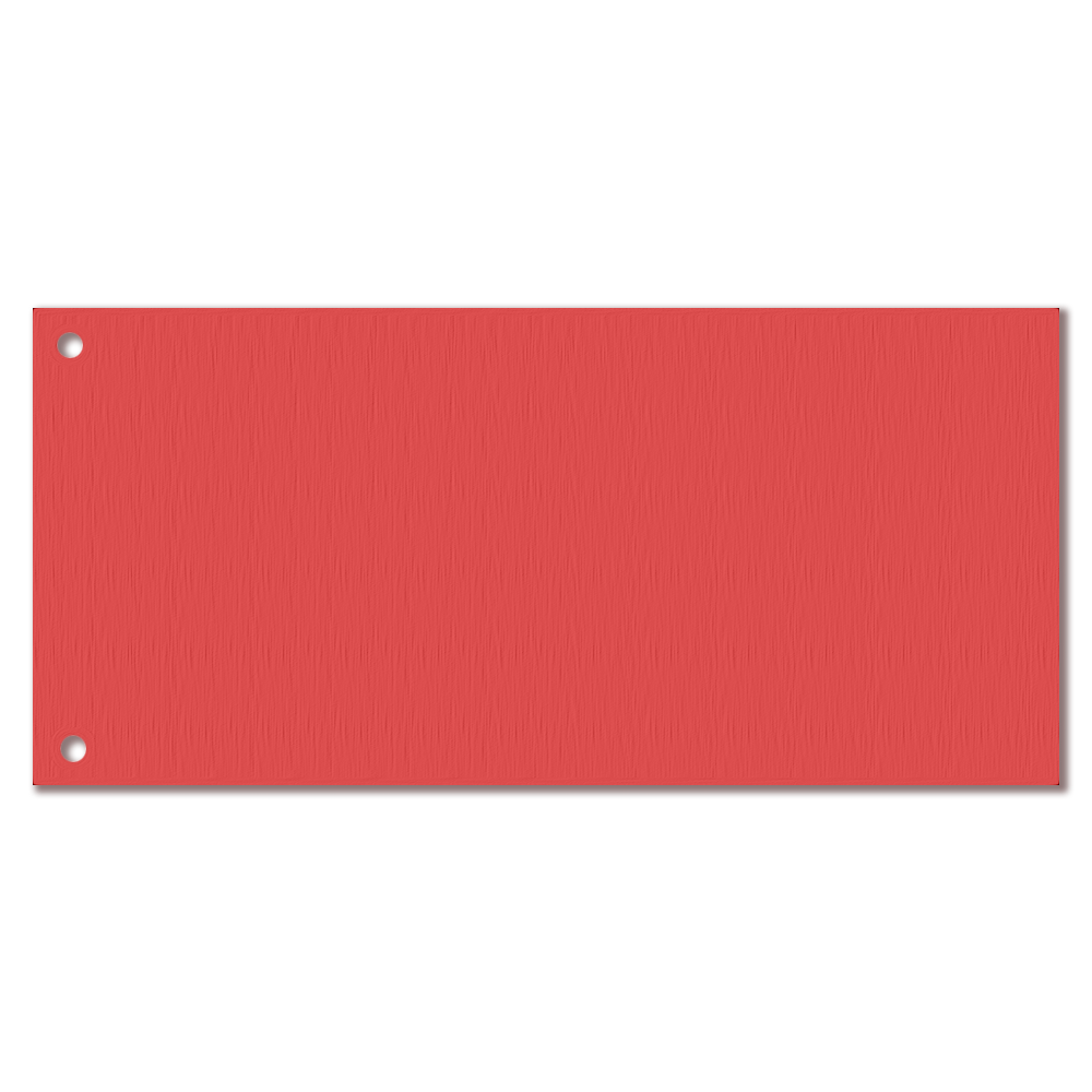 Elválasztócsík karton 190gr. 10,5x24 cm piros 100 db