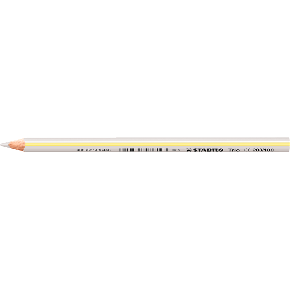 Színes ceruza vastag háromszögletű Stabilo TRIO 203/215 indiánsárga
