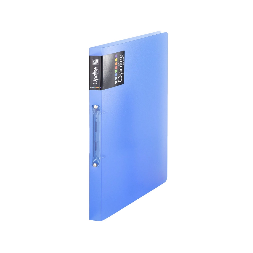 Gyűrűskönyv A4, 2 gyűrűs 2cm gerinc PP,  Karton P+P Opaline kék