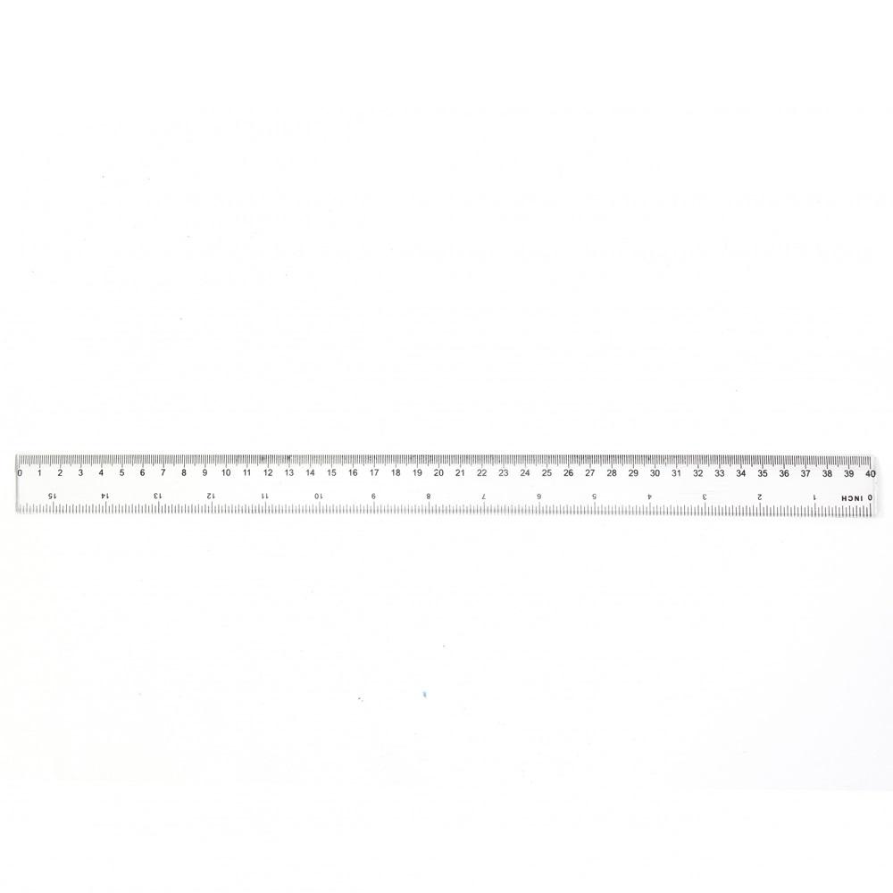 Vonalzó 40cm, műanyag Bluering®