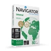 Navigator Universal A4 másolópapír, 80 g/m², CIE 169 fehérség, 500 ív/csomag – lézer- és tintasugaras kompatibilitás