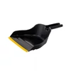 Műanyag szemetes lapát gumicsíkkal (gumi él) – padlóra felfekvő perem a hatékonyabb por- és szemétfelszedéshez