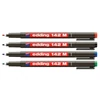 Edding 142M permanent alkoholos marker fekete 1mm körheggyel