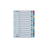 Elválasztólap, A4, regiszteres 1-12 laminált karton fülek 100162 Esselte 