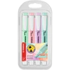 Szövegkiemelő 1-4mm, vágott hegy 4 db-os Stabilo Swing cool pastel 275/4
