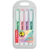 Szövegkiemelő 1-4mm, vágott hegy 4 db-os Stabilo Swing cool pastel 275/4