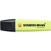 Szövegkiemelő 2-5mm, vágott hegyű, STABILO Boss original Pastel lime