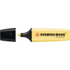 Szövegkiemelő 2-5mm, vágott hegyű, STABILO Boss original Pastel vanília
