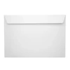 LC4 méretű, 229×324 mm-es fehér Bluering boríték szilikonos zárással és bélésnyomott belsővel, A4-es dokumentumokhoz