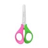 Olló 13 cm tompa fejű Keyroad Start zöld rózsaszín