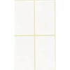 Etikett címke, 40x70mm, 15 lap, 4 címke/lap