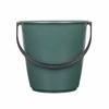 Zöld műanyag vödör 5 liter kapacitással, fedél nélkül – praktikus háztartási kiegészítő