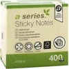 A-Series sárga öntapadó jegyzettömb 75×75 mm-es méretben, 400 lappal, mindennapi irodai és otthoni használatra üzenetek, teendőlisták és emlékeztetők ragasztásához monitorra, mappára vagy dokumentumra