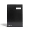 Aláírókönyv, 20 lapos A4 Pagna – fekete műanyag borítóval, céges dokumentumok rendezéséhez