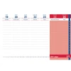 Asztali diák naptár 165mmx240mm, fehér lapokkal 2024/2025-ös tanévre Realsystem