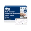 Tork Xpress Extra Soft Multifold kéztörlő H2, 2 rétegű, fehér, 100 lapos csomag, professzionális mosdókhoz