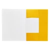 Iratgyűjtő, táblázatos pólyás dosszié A4, 230g. karton Bluering® sárga
