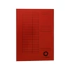 Piros, karton gyorsfűző A4-es iratrendezéshez