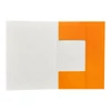 Iratgyűjtő, táblázatos pólyás dosszié A4, 230g. karton Bluering® narancssárga