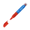 Táblamarker 3mm, kerek, cserélhető betétes, Bluering piros