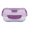 Ételtároló doboz 1 literes csatos és szelepes mikrós-fagyasztós_lányos színek