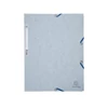 Gumis mappa karton  prespán A/4 Exacompta világosszürke