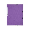 Gumis mappa karton  prespán A/4 Exacompta lila