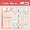 Falinaptár képes 300 x 300 mm, fehér lapokkal Family Planner Dayliner 2026.