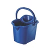 Felmosó vödör szögletes 15 literes kicsavaró kosárral kék_UP604