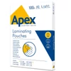 Lamináló fólia A3, 80 mic. 100 db/doboz, Apex Light