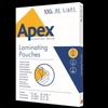 Lamináló fólia A3, 80 mic. 100 db/doboz, Apex Light