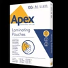 Lamináló fólia A4, 80 mic. 100 db/doboz, Apex Light
