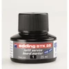 Tinta utántöltő táblamarkerhez 25ml EDDING BTK25 fekete 