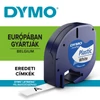 Dymo Letratag feliratozógép szalag S0721660/59422 12mmx4m fehér ORIGINAL