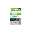 Dymo D1 feliratozógép szalag S0720500/45010 12mmx7m fekete/víztiszta ORIGINAL