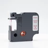 Feliratozógép szalag kompatibilis Dymo D1 S0720520/45012 12mmx7m ECO piros/víztiszta