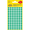 Etikett címke, jelölésre o8 mm, 104 címke/ív, 4 ív/doboz, Avery zöld