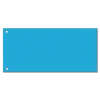 Elválasztócsík, karton 190g. 10,5x24cm, 100 db/csomag, Bluering® kék