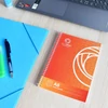 Bluering® spirálfüzet A5, 70 lapos, kockás papírral, strapabíró spirálkötéssel