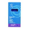 Bluering® R2 golyóstoll 0,7 mm, nyomógombos, gumírozott fogórész, kék írásszínű, áttetsző kék testtel